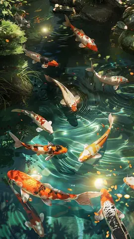 Hình Nền Cá Koi 3d, 4k