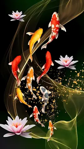 Hình Nền Cá Koi 3d, 4k