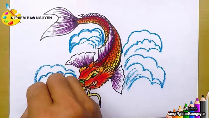 Hình Ảnh Cho Hình Vẽ Cá Chép Hóa Rồng Đơn Giản: Hình Ảnh Cho Hình Vẽ Cá Chép Hóa Rồng Đơn Giản: