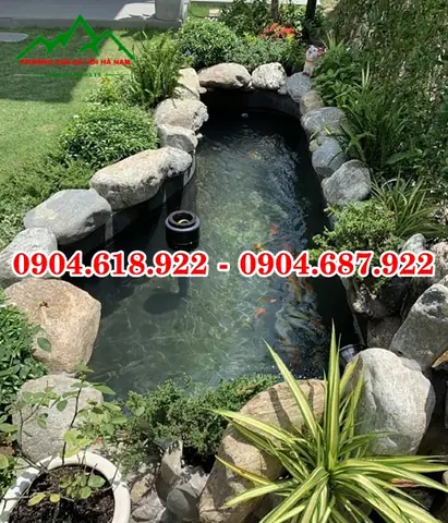 Cách Trang Trí Hồ Cá Bằng Đá Cuội Tự Nhiên