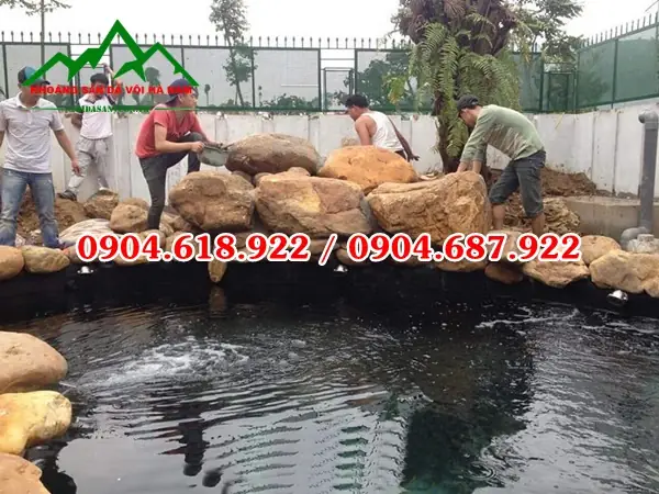 Cách Trang Trí Hồ Cá Bằng Đá Cuội Tự Nhiên