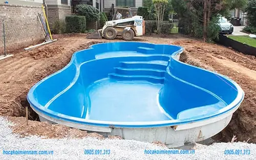 Baki Lọc Nước Hồ Cá Koi Bằng Nhựa Composite 3 Tầng: Giải Pháp Lọc Sinh Học Hiệu Quả