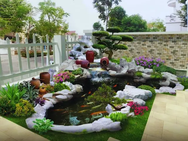 Những Lưu Ý Cần Tuân Thủ Khi Xây Dựng Hồ Cá Hình Bán Nguyệt