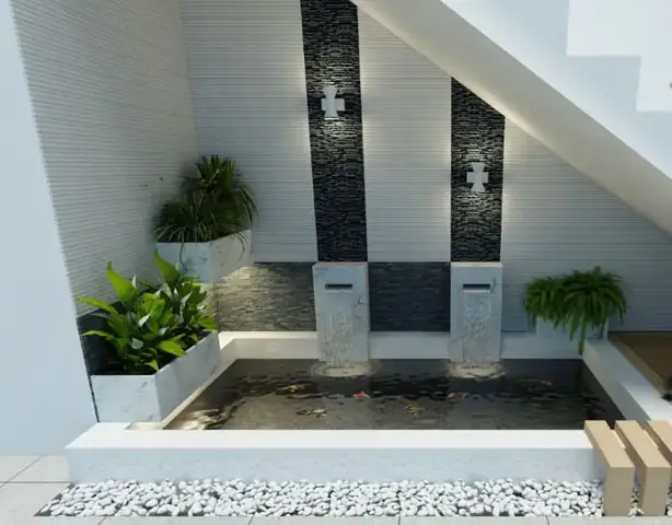 Hồ Koi Hiện Đại Trong Nhà