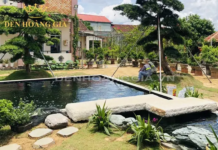 Kiểu Dáng Làm Hồ Cá Koi Mini