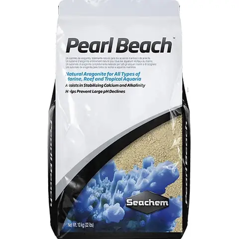 Nền Hồ Cá Nước Mặn - Seachem Pearl Beach 10kg