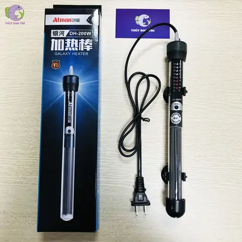 Sưởi Bể Cá Thủy Tinh Atman Dh-200w - 1