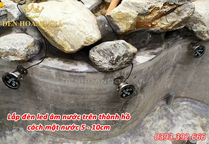 Vị Trí Và Cách Lắp Các Loại Đèn Led Cho Hồ Cá Ngoài Trời