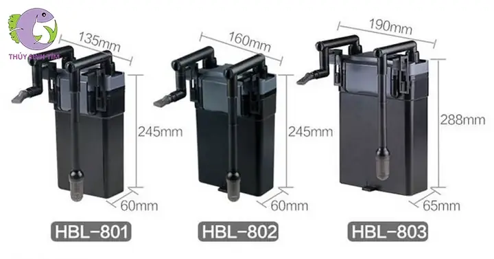Thông Số Kỹ Thuật Của Lọc Treo Sunsun Hbl