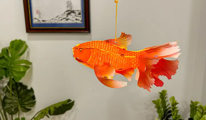 Lồng Đèn Trung Thu Hình Cá Chép Đẹp Cầu Kỳ Giá Rẻ
