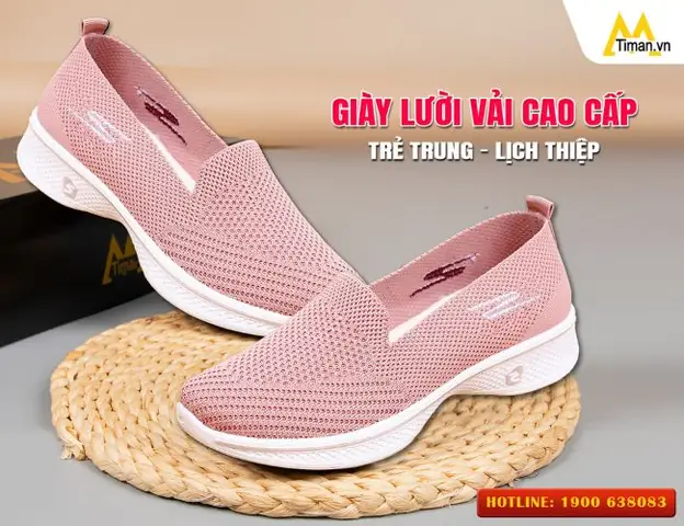 Giày Lười Vải