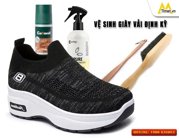 Làm Sạch Giày Thường Xuyên