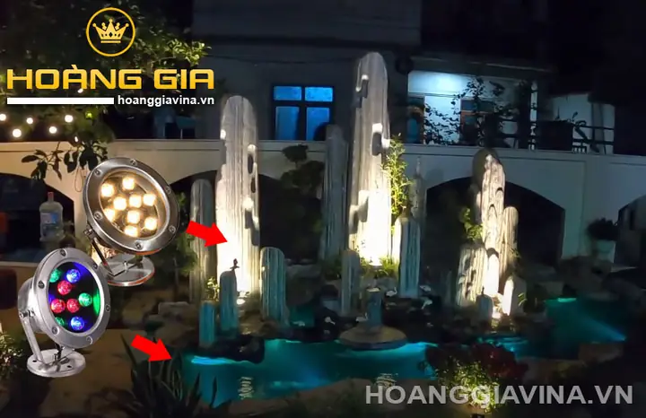 Cách Trang Trí Hồ Cá Koi Ngoài Trời Đẹp Lung Linh Với Đèn Led Cách Trang Trí Hồ Cá Koi Ngoài Trời Đẹp Lung Linh Với Đèn Led