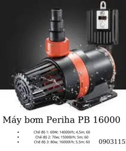 Máy Bơm Periha Pb 16000 Siêu Tiết Kiệm Điện