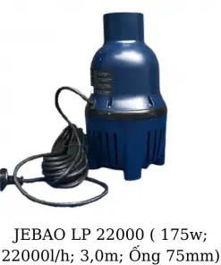Máy Bơm Hồ Cá Koi Jebao Lp 22000