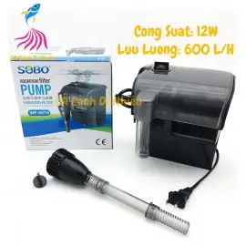 Máy Lọc Nước Hồ Cá Dạng Thác Nước Sobo Wp-607h