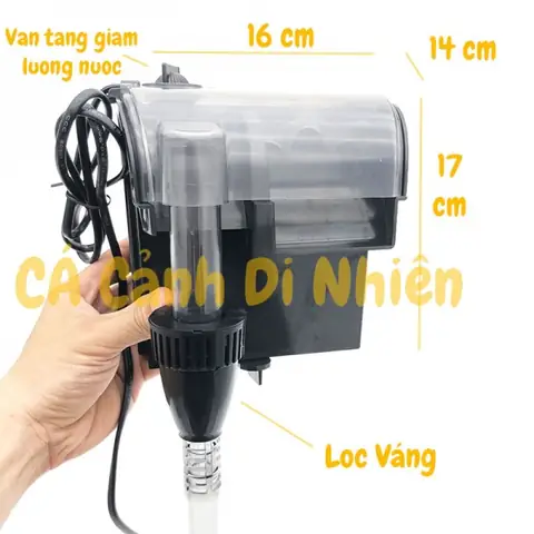 Máy Lọc Nước Hồ Cá Dạng Thác Nước Sobo Wp-607h