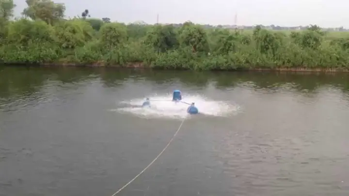 Máy Đánh Sóng Tạo Khí Tạo Oxy Ao Cá