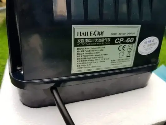 1/ Máy Sủi Tích Điện Hồ Koi Helia Cp 60-100-120 Phòng Trường Hợp Bất Thường