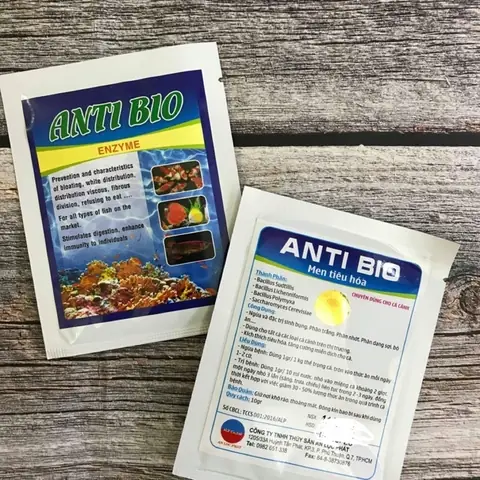 Anti Bio: Men Tiêu Hóa Cho Cá Cảnh (hàng Công Ty)