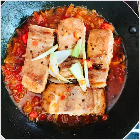 Cá Cờ Kiếm Sốt Cà Chua
