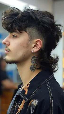 Shaved Sides Mullet