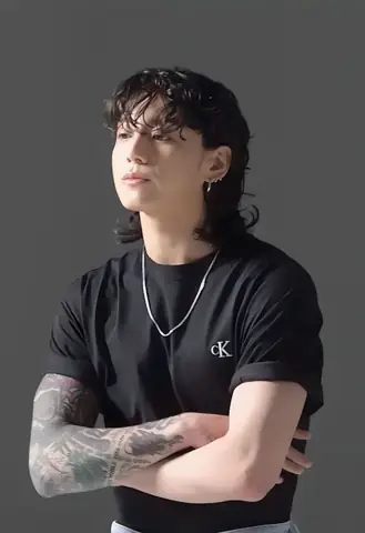 Curly Mullet