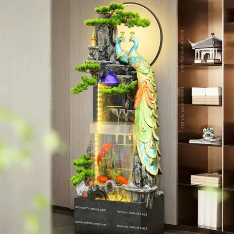 Những Mẫu Bể Cá Hòn Non Bộ Đẹp Nhất
