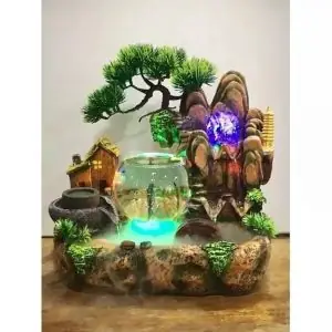 Thác Nước Phong Thủy Có Khói & Ông Câu Cá