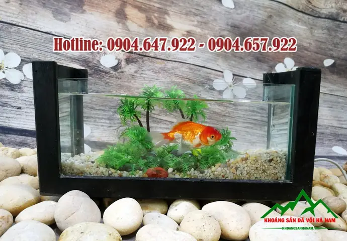 Sỏi Lót Nền Hồ Cá