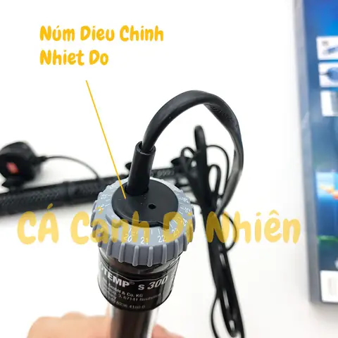 Cây Sưởi Ấm Hồ Cá Rồng 300w Jbl Protemp S300 Cho Hồ Bể Cá 400l