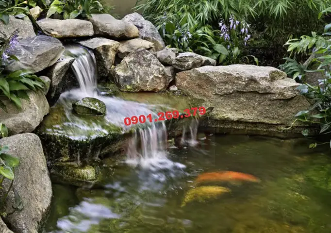 Thác Nước Hồ Cá Koi Có Ý Nghĩa Lớn Về Phong Thủy