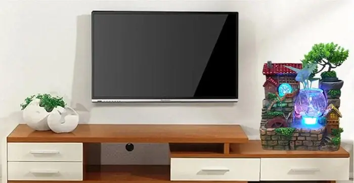 Thác Nước Hồ Cá Mini Thủy Sinh, Nghệ Thuật Phong Thủy Độc Đáo Cho Cho Không Gian Nội Thất Tuyệt Đẹp