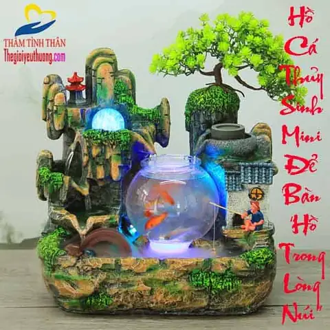 Thác Nước Hồ Cá Mini