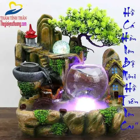 Thác Nước Hồ Cá Mini