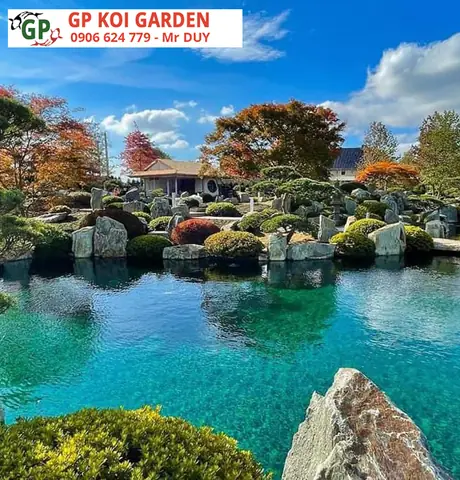 Những Kiểu Dáng Của Hồ Cá Koi