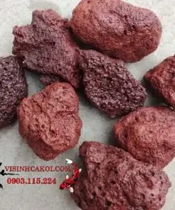 Nham Thạch Đỏ - Vật Liệu Lọc Nước Nuôi Vi Sinh Hồ Cá