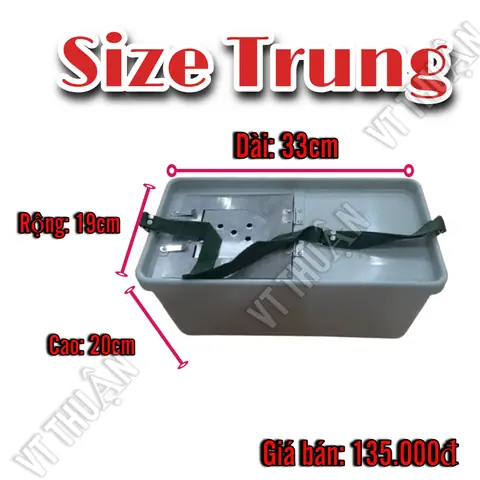 Thùng Đựng Cá Bằng Nhựa