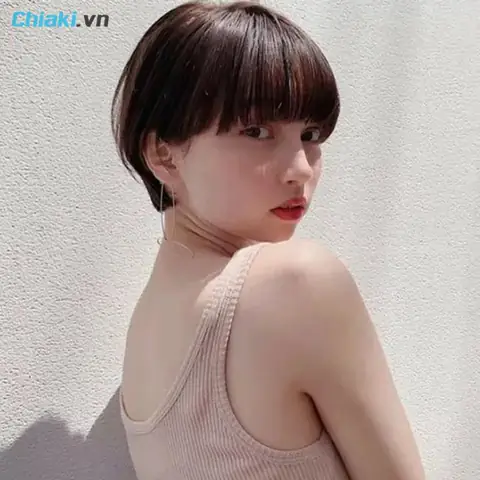 Kiểu Tóc Pixie Duỗi Thẳng