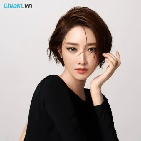 Kiểu Tóc Pixie Không Mái