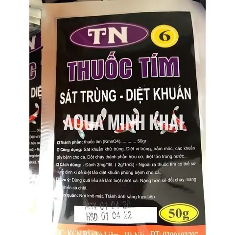 Mẫu Thuốc Tím Được Bán Ngoài Thị Trường