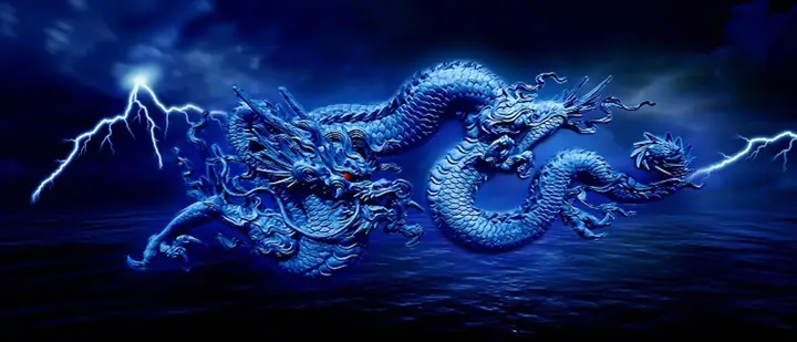 Tranh Hồ Cá Rồng