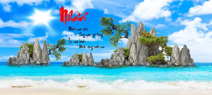 Tranh Hồ Cá Rồng