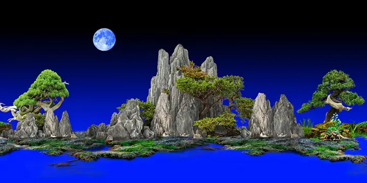 Tranh Hồ Cá Rồng