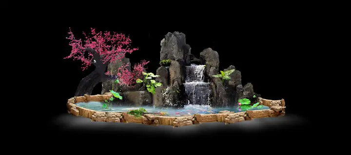 Tranh 3d Cho Cá Rồng Huyết Long