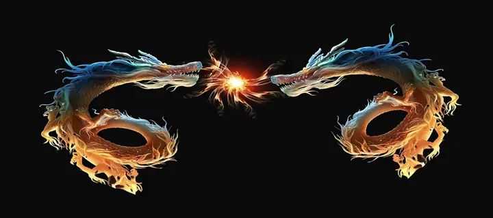 Tranh 3d Cho Cá Rồng Huyết Long