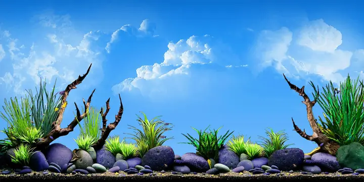 Tranh Hồ Cá Rồng