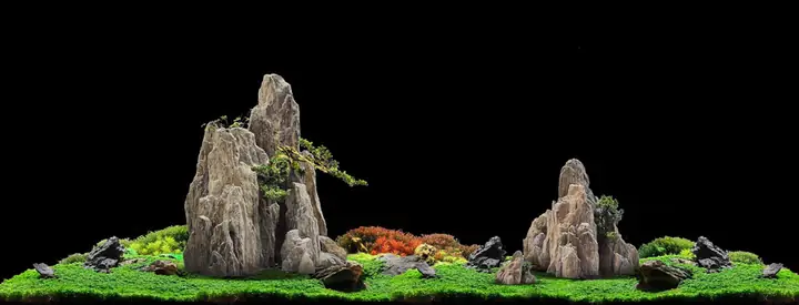 Tranh 3d Cho Cá Rồng Huyết Long