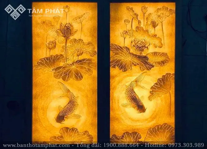 Ý Nghĩa Tranh Trúc Chỉ Sen Cá Chép