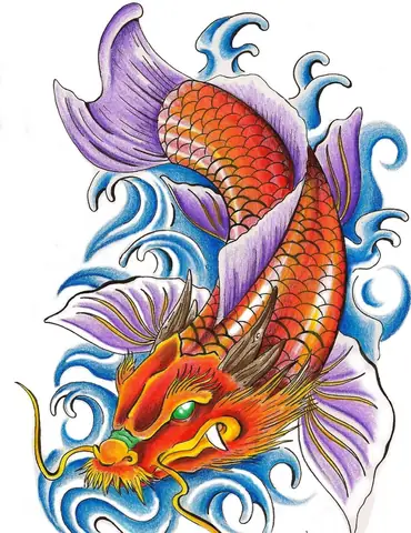 Tranh Vẽ Cá Chép Hóa Rồng Có Ý Nghĩa Gì?